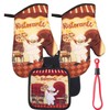 Ristorante Restaurant Happy Fun Chef Kitchen Oven Mitt Pot Holder