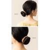 JewelVOX Hair Accessories, Shreddy, Color Pearl, Hair Rubber, Brown, Select