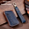 Aoocar 2018-2025 Leather Key Fob Cover, Compatible with Lexus ES