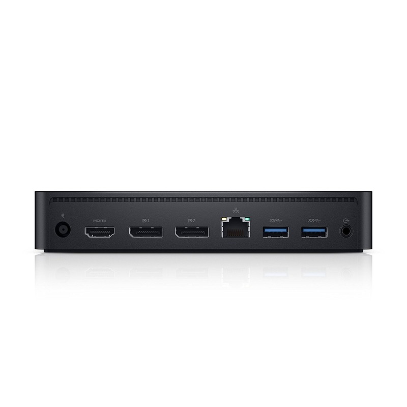 DELL DELLD6000 Universal Docking Station - Black (Renewed)