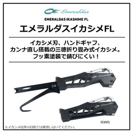 Daiwa Emeraldas Squid FL170 Carbon Black Carbon Black