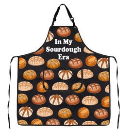 Sourdough Bread Gift In My Sourdough Era Baker Aprons With Pocket Sourdough Master Gifts Sourdough Starter Apron (In My Sourdough Era Apron)
