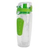 Fruit Infuser Water Bottle Anti Slip Grip Flip Top Lid