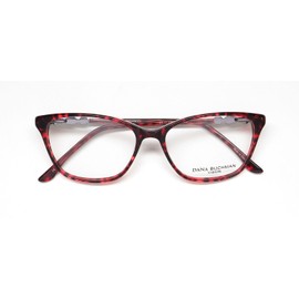Dana Buchman Lillie Cat Eye Oversized Full-Rim Womens American Designer Eyeglass Frame/Eyewear [52-15-140, cherry tortoise]