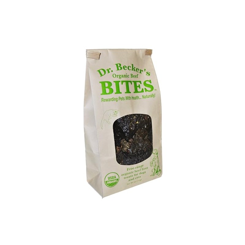 Dr. Becker's Organic Beef Bites | 100% Pure Meat Protein