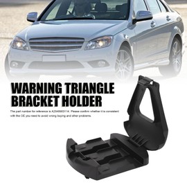 Durable, Improved Safety Warning Triangle Bracket Holder for C-Class E-Class, Perfect Fit