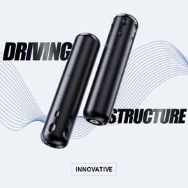 Dragonhawk S9 Wireless Tattoo Kit, Complete Rotary Tattoo Pen Machine Gun Kit, Practice Tattoo Kit for Beginners