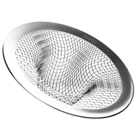 Strainer Hair Catcher Mesh, Kitchen Sink Strainer 3", Drain Protector Hair Catcher, Tub Drain Hair Catcher, Metal Drain Cover