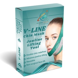 Neck & Chin Lifting Treatment Strap - Say goodbye to sagging skin & double chin with our lifting strap for a noticeably defined jawline & youthful look