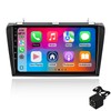 1+32G Android 13 Double Din Car Stereo for Mazda 3