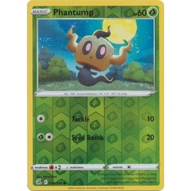 Phantump - 016/264 - Common - Reverse Holo - Sword & Shield - Fusion Strike
