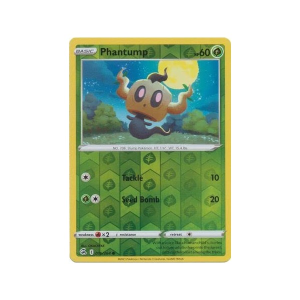 Phantump - 016/264 - Common - Reverse Holo - Sword