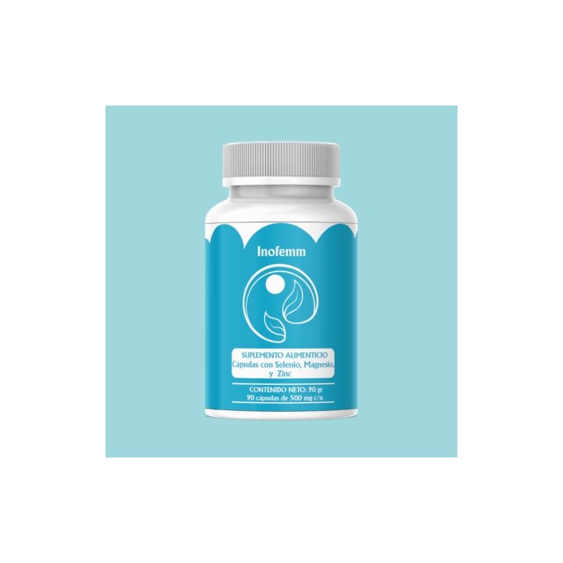 Thyrofem (Selenio, Magnesio y Zinc) Suplemento alimenticio 90 Capsulas