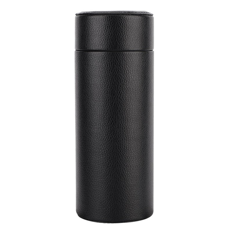 Mini Portable PU Leather Cedarwood Lined Cigar Humidor Storage Pot