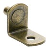 1/4" Bracket Style Cabinet Shelf Support Pegs w/Hole - Antique