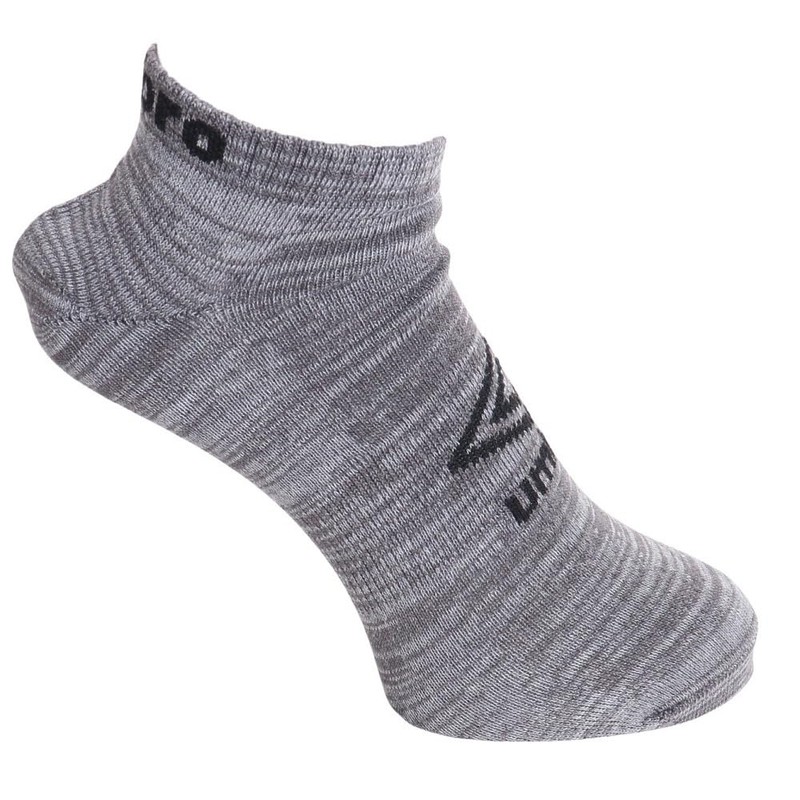 Umbro Socks, Ankle Socks, Training Design, 3 Pairs Set, Heathered