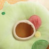 Cat Elizabethan Collar Soft Artificial Rabbit Plush Neck Protection Cute