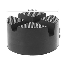 IWOWHERO Rubber Car Jack Pad Non-Slip Design Durable Multipurpose Floor Jack Extension Adapter Descent Pinch Jack Protection Pad