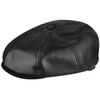 Kangol Faux Leather Cap - Black/M Black, Medium