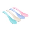HugeDE 12 Pcs Reusable Dinner Spoons Portable Travel Spoons Plastic