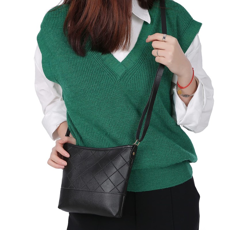 Donaly Women's Shoulder Bag, Messenger Bag, Mini Crossbody Pochette, Lightweight,