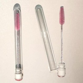 Peanut Eyelash Comb & Eyebrow Brush Set - 10 Pieces Each 01802WT 2ea