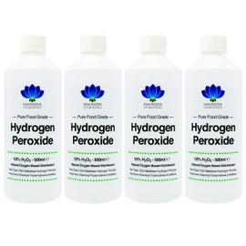 Food Grade Hydrogen Peroxide - Purest Grade 10% - 2 Litres - Non Stabilised - Contains Zero Additives - 35 Vols
