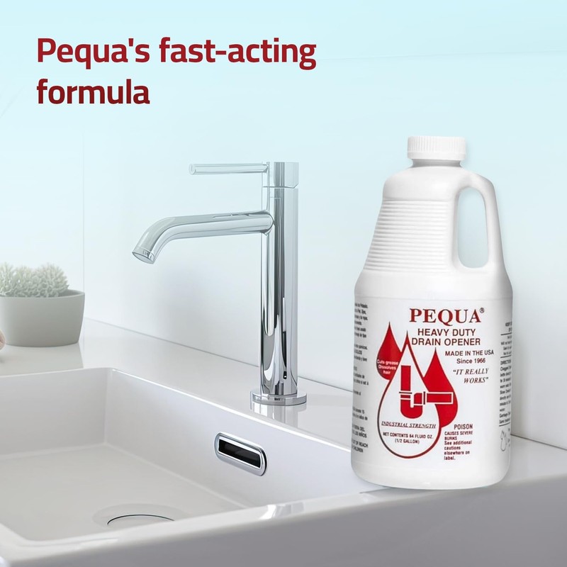 PEQUA INDUSTRIES 64 oz Pequa Heavy Duty Drain Opener -