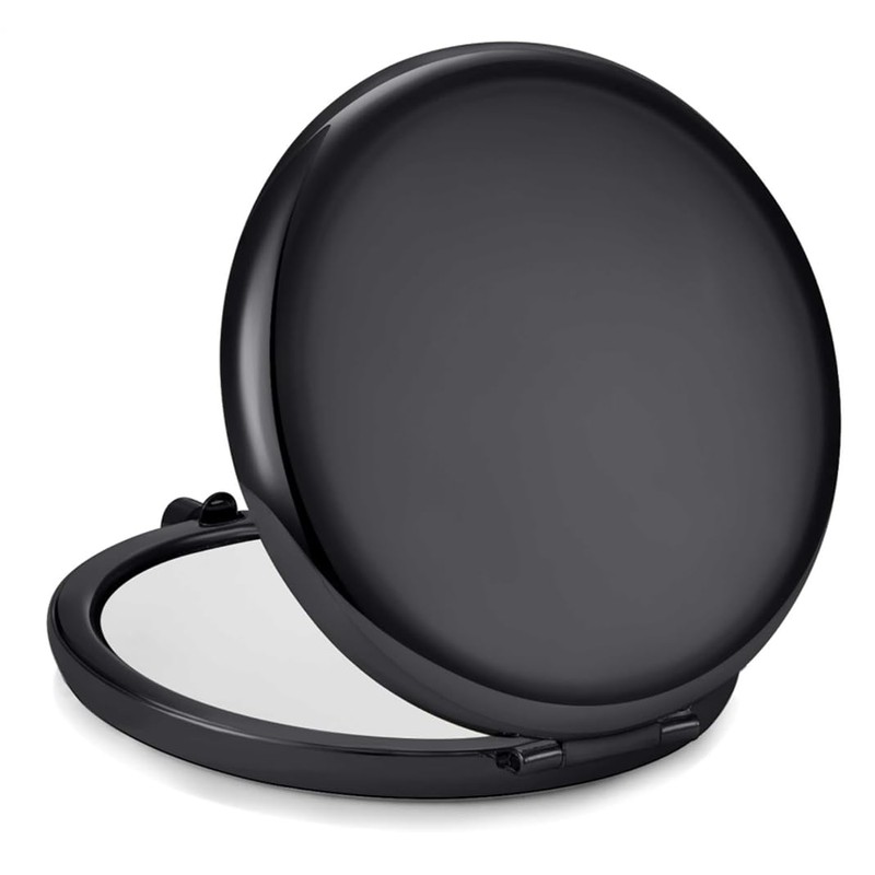 mpowtech Pocket Mirror for Men and Women,Magnifying Compact Mirror for