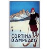 Schatzmix Tin Sign Cortina DAmpezzo Ski Metal Wall Decoration 20