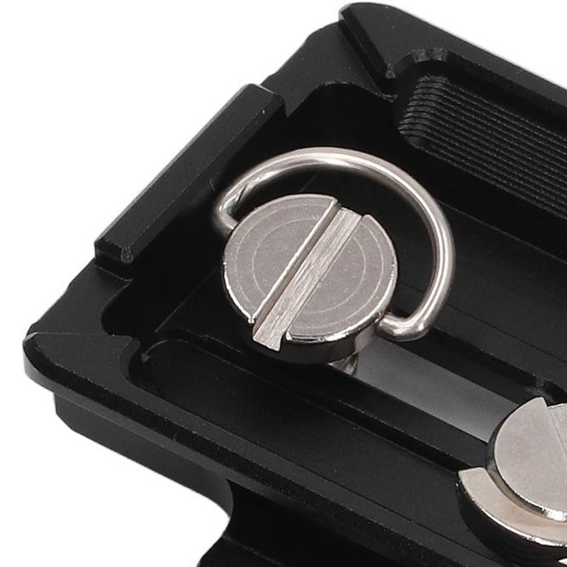 Camera Quick Release Base Plate with 1/4in 3/8in Threads for
