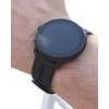 SUUNTO RUN Watch 22 ATH6 Silicone Strap All Black S+M