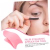 Healvian 4pcs Eyelash Applicator Tool Durable Lash Extension Tweezers for
