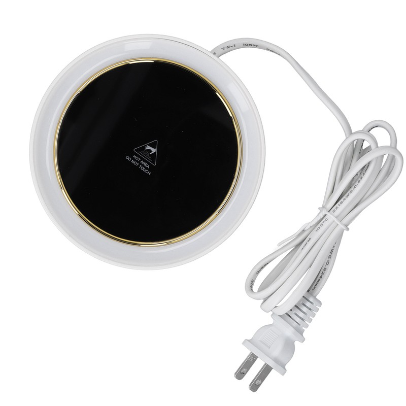 Electric Cup Warmer Constant Temperature 2 Modes LED Light Desk