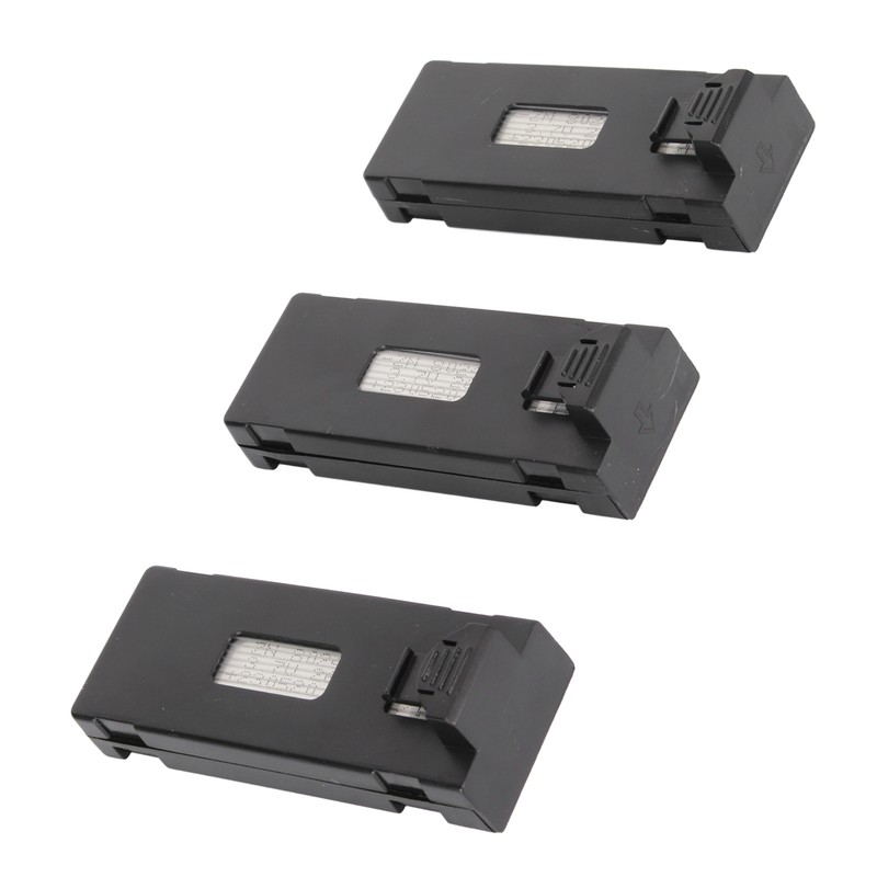 3PCS Drone Battery 2600MAH 3.7V Rechargeable Quadcopter Drone Lithium Battery