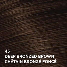 L’Oréal Paris Feria Multi-Faceted Shimmering Permanent Hair Dye, 45 Deep Bronzed Brown, Permanent Hair Color for Long Lasting Hair Dye with Bonding Complex Conditioner, Pack of 1 (Packaging May Vary)