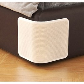 GIBZ Sisal Cat Scratching Mat for Sofa Corner Chair Couch Protector Scratch Protection Durable for Indoor Use Beige Side