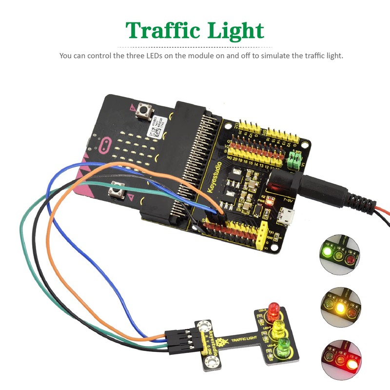 KEYESTUDIO 45 Sensors Starter Kit for BBC Microbit V2.2 V2