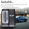 Vitodeco Leather Smart Key Fob Case Compatible with Genesis GV70,