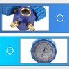 Air Condition Manifold Gauge Manometer&amp; Valve 500psi 35kgf cm With