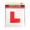 Fully Magnetic 2 Packs L Plates for Car, Car &