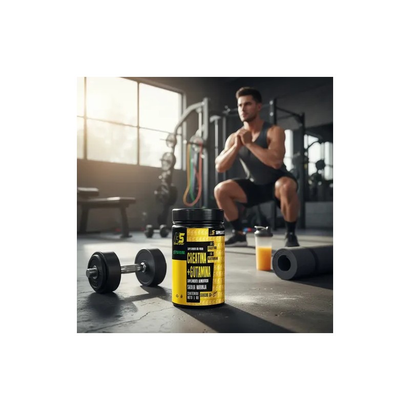 Creatina Glutamina Hiper Sport 1 Kg 50 Servicios