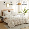 Lanqinglv Beige Bed Linen 135 x 200 cm Boho Tufted