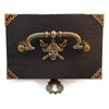 1 Set Jewellery Box Antique Lock Latch Hasp Hinges Handle