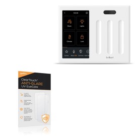 BoxWave Screen Protector Compatible With Brilliant Smart Home Control (3-Switch Panel) - ClearTouch Anti-Glare Anti-UV EyeCare (2-Pack), Filters out Harmful Blue Light Reduce Fatigue