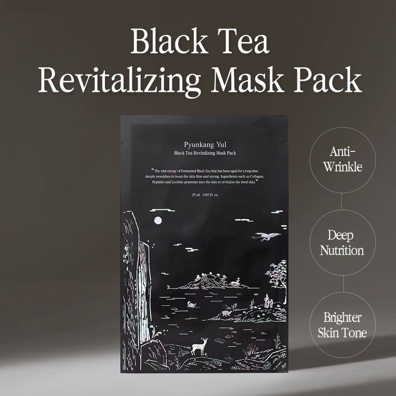 Pyunkang Yul [Pyunkang Yul]Black Tea Revitalizing Mask Pack (10ea)