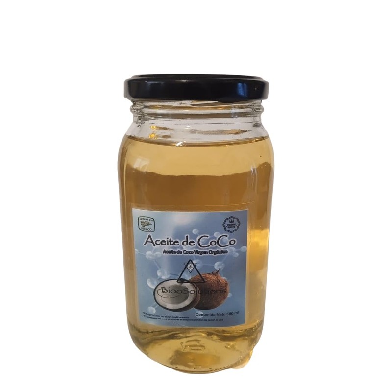 Aceite de Coco Extra Virgen Orgánico Sin Olor y Sin
