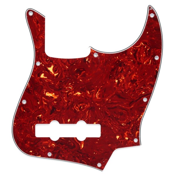 ARM 4Ply PVC 4 Strings Jazz Bass Pickguard 10 Hole