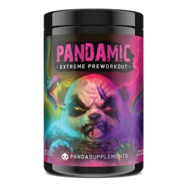 Panda Supplements Pandamic Extreme Pre Workout 25 Servicios Sabor Unicorn Rainbow Sherbet                                                             