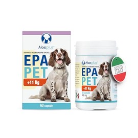 Aloeplus EpaPet – Natürliche Nahrungsergänzungsmittel für die Leber von Hunden und Katzen, mit Mariendistel, Betain und Vitaminen, ohne chemische Zusätze, personalisierte Dosierung, 60 Kapseln